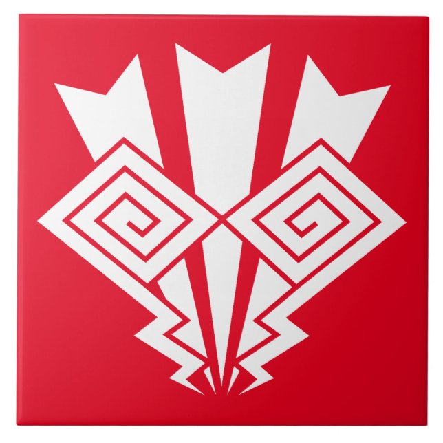 Azulejo Relámpago (Frente)