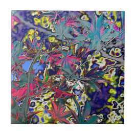 Azulejo Relieve metalizado de arce