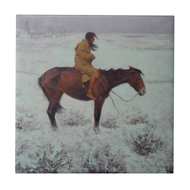 Azulejo Remington - noche (Frente)