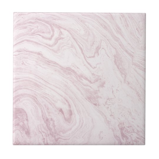 Azulejo ¡Remolino de mármol ROSADO femenino estupendo del | Zazzle.es