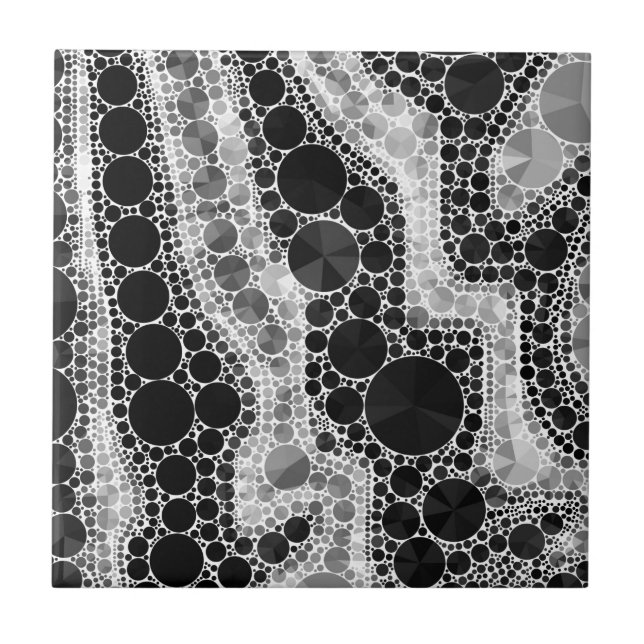 Azulejo Remolinos del modelo de Black&White Bling (Frente)