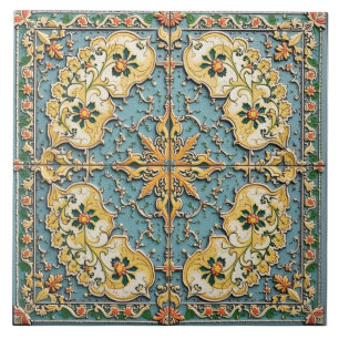 Azulejo Renacimiento de un Jardín