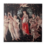 Azulejo Renacimiento del Primavera Sandro Botticelli<br><div class="desc">Primavera por Sandro Botticelli,  1480</div>