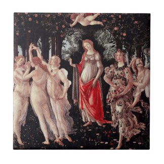 Azulejo Renacimiento del Primavera Sandro Botticelli