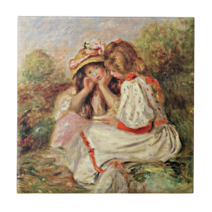 Azulejo Renoir - Dos Niñas Pequeñas
