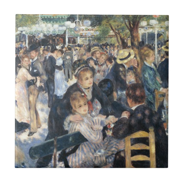 Azulejo Renoir Moulin Dance Galette Fiesta (Frente)