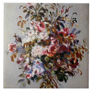 Azulejo Renoir - Un Bouquet de Rosas,