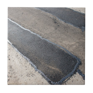 Azulejo Repare el pavimento y la colocación del nuevo