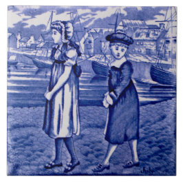 Azulejo Repro 1885 Wedgwood Blue Calendar Months Julio