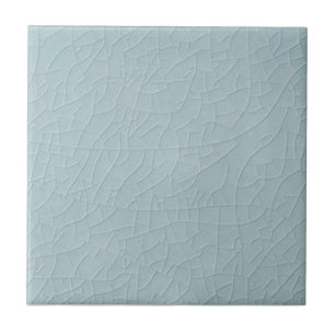Azulejo Repro anticuado de acabado negro azul pálido