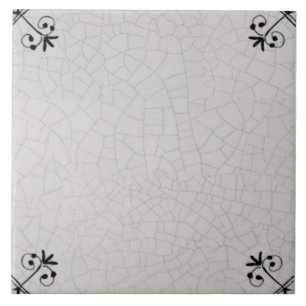 Azulejo Repro Crazo En Las Esquinas Oscuras Del Carbón De