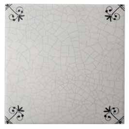 Azulejo Repro Crazo En Las Esquinas Oscuras Del Carbón Del