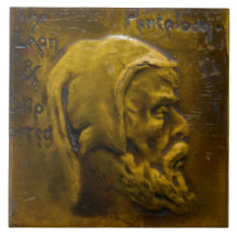 Repro Dutch Faux Relief Olive Green Beace Face