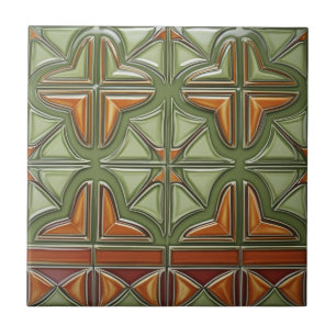 Azulejo Reproducción de arte antiguo Nouveau