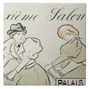 Azulejo Reproducción de una publicidad de poster el 'sal