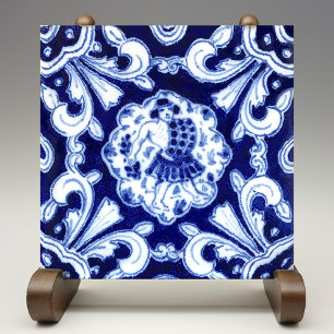 Azulejo Reproducción del guerrero Tile Palau de Maricel Si