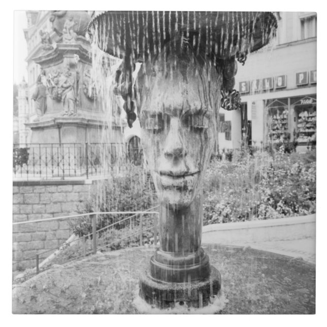 Azulejo REPÚBLICA CHECA, Bohemia Occidental, Karlovy Vary (Frente)