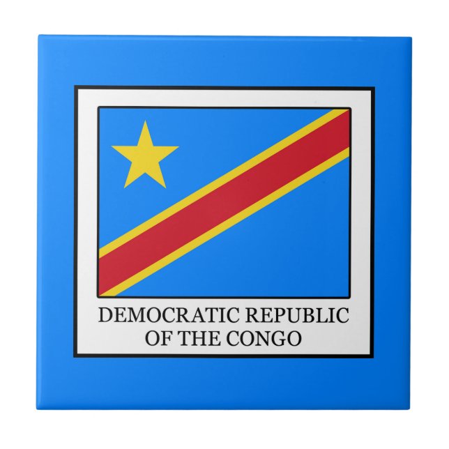 Azulejo República Democrática del Congo (Frente)