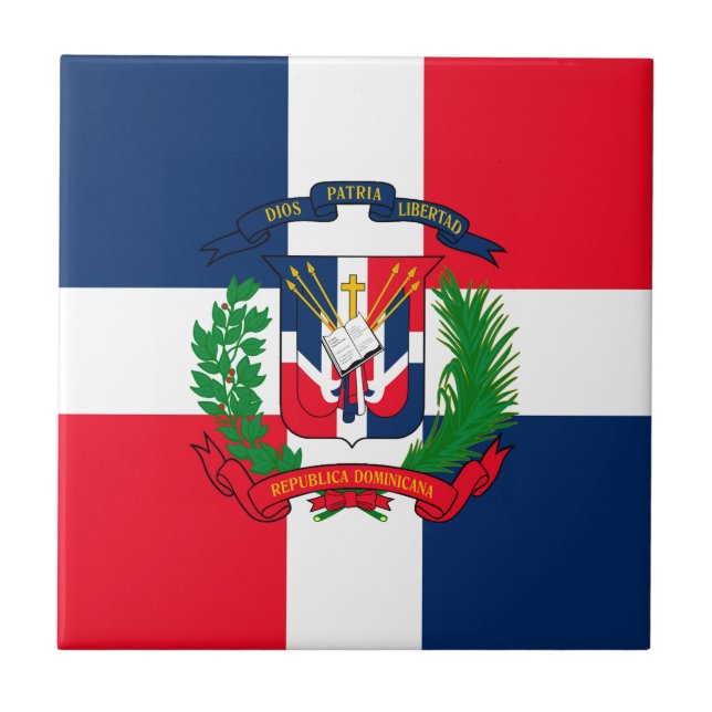 Azulejo República Dominicana (Frente)