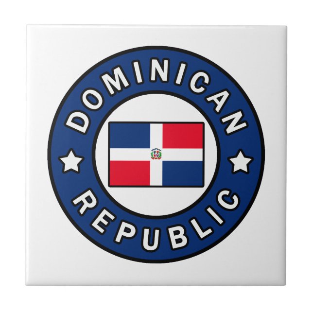 Azulejo República Dominicana (Frente)