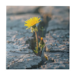 Azulejo Resilient Dandelion Ceramic Tile