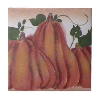 Azulejo Respaldo de la gente del campo de las calabazas
