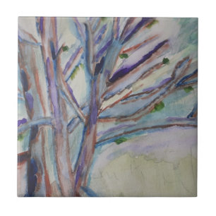 Azulejo Resumen Árbol de mosaico cerámico