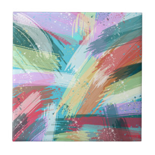 Azulejo Resumen Art Pastel