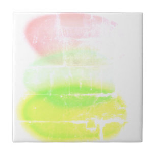 Azulejo Resumen Art Pastel Colores Turquesa