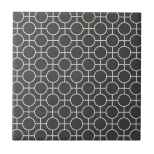 Azulejo Resumen de gris claro Patrón Guay moderno