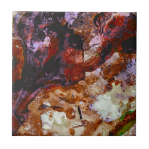 Azulejo Resumen de mármol de cristal de cuarzo de fuego