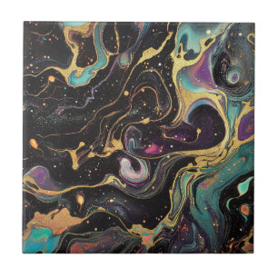 Azulejo Resumen de mosaico de arte irlandés