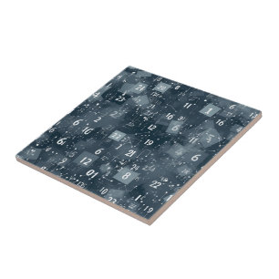 Azulejo Resumen de números matemáticos