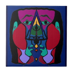 Azulejo Resumen desequilibrado