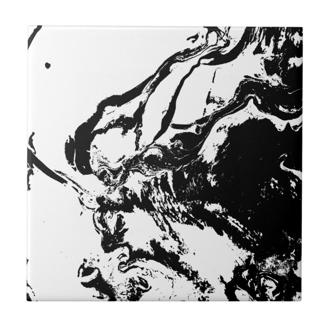 Azulejo Resumen Faces Incidental Art Ceramic Tile (Frente)