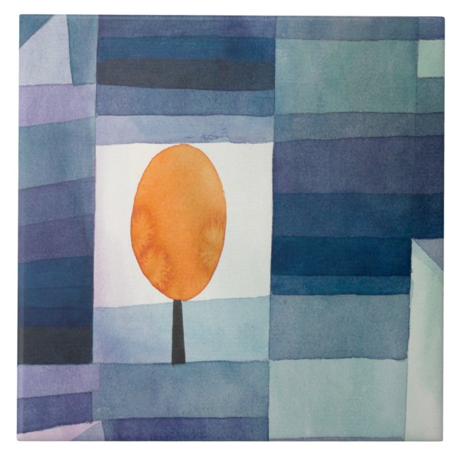 Azulejo Resumen geométrico contemporáneo (Frente)