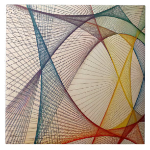 Azulejo Resumen geométrico Tile cerámico