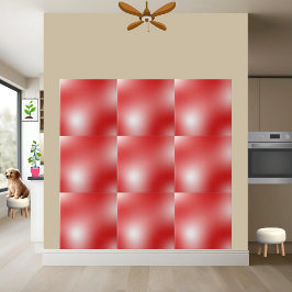 Azulejo Resumen Gradiente Rojo Tile Cerámico