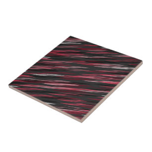 Azulejo Resumen gris rosa y blanco