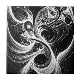 Azulejo Resumen Mind Network Art Ceramic Tile