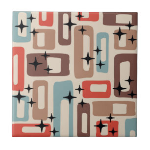 Azulejo Resumen moderno Retro Mid Century