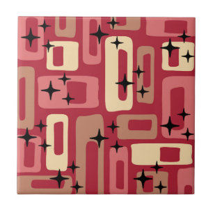 Azulejo Resumen moderno Retro Mid Century