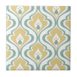 Azulejo Resumen Mustard Verde Vintage Decorativo DIY<br><div class="desc">Baldosas de cerámica decorativas modernas en tonos grises verdes y mostaza,  patrón de formas abstractas retro vintage para sus proyectos caseros DIY como baldosas de acento,  salpicaduras de cocina,  paredes e inactivos de ducha de baño,  rodeos de chimenea y azulejos enmarcados.</div>