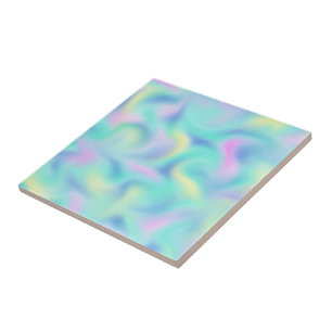 Azulejo Resumen Patrón de Bonito borrosa Pastel Swirls