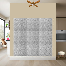 Azulejo Resumen Relieve metalizado plateado Textura Tile c