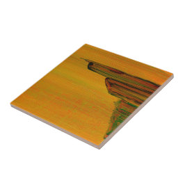 Azulejo Resumen Tile Amarillo