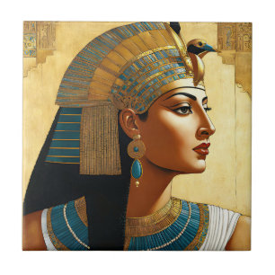 Azulejo Retrato artístico de Cleopatra