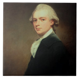 Azulejo Retrato de Henry Russell (1751-1836) c.1783