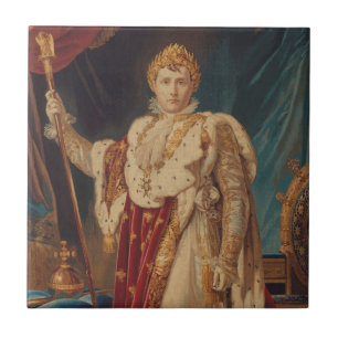 Azulejo Retrato de Napoleon I el 1808-11