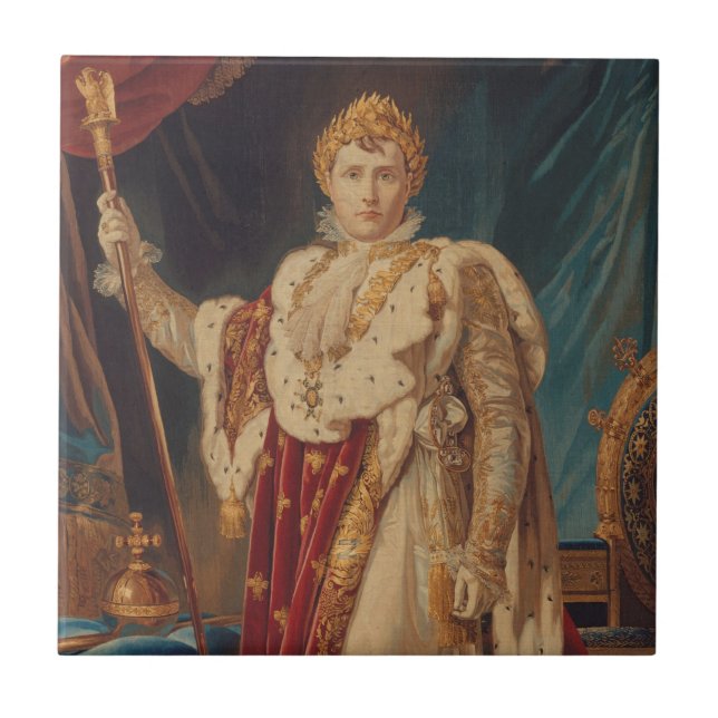 Azulejo Retrato de Napoleon I el | 1808-11 (Frente)